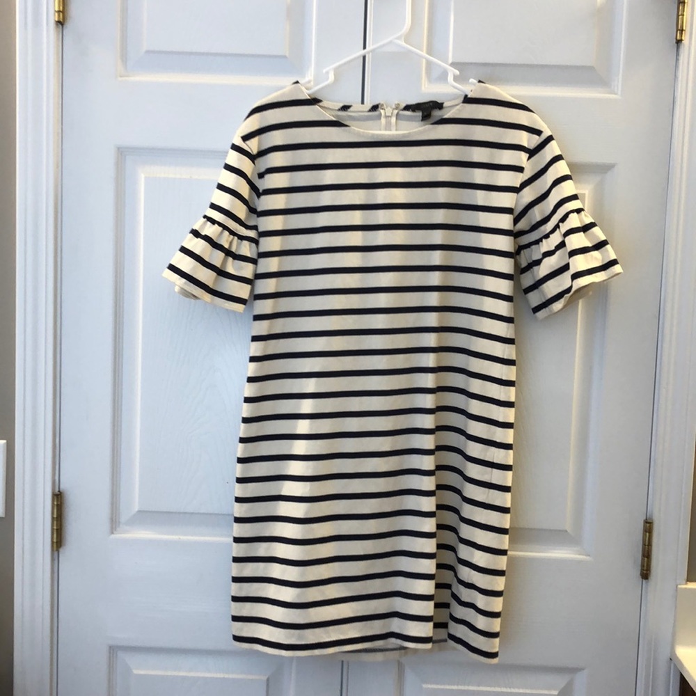 Jcrew puff sleeve dress
